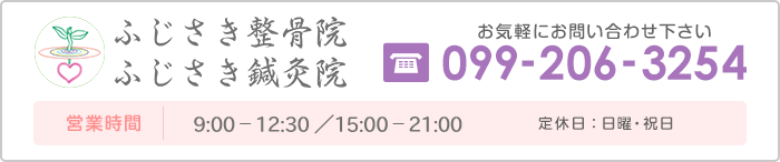 ふじさき整骨院 099-206-3254